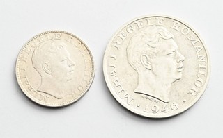 2 STŘÍBRNÉ OBĚŽNÉ MINCE