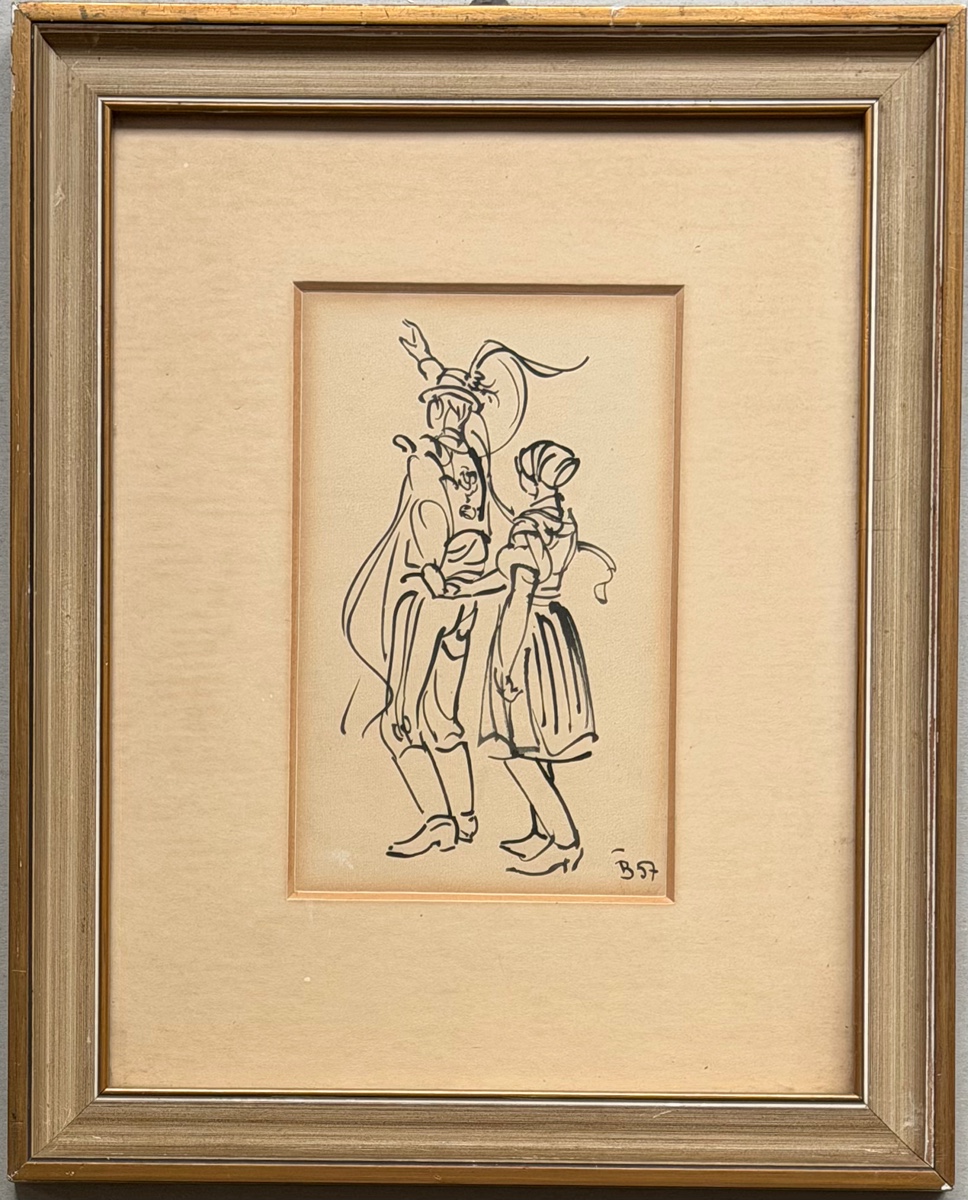 Bezděk František (1906 -1983) - Krojovaná dvojice