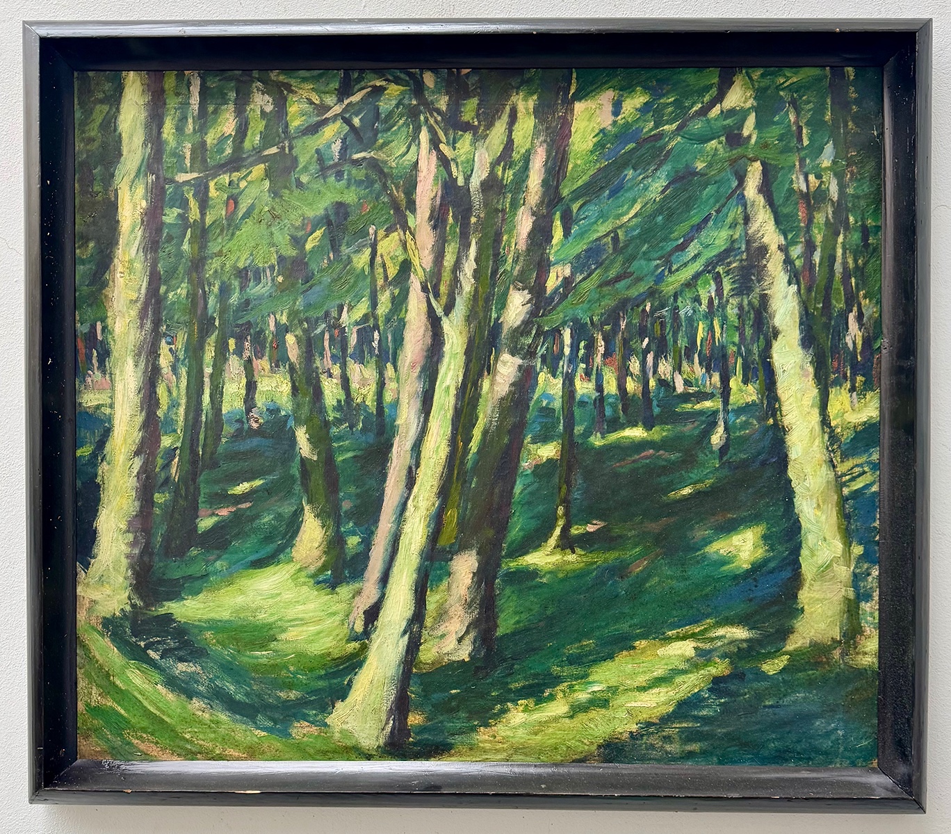 Otakar Marvánek (1884 - 1921) - Interiér lesa