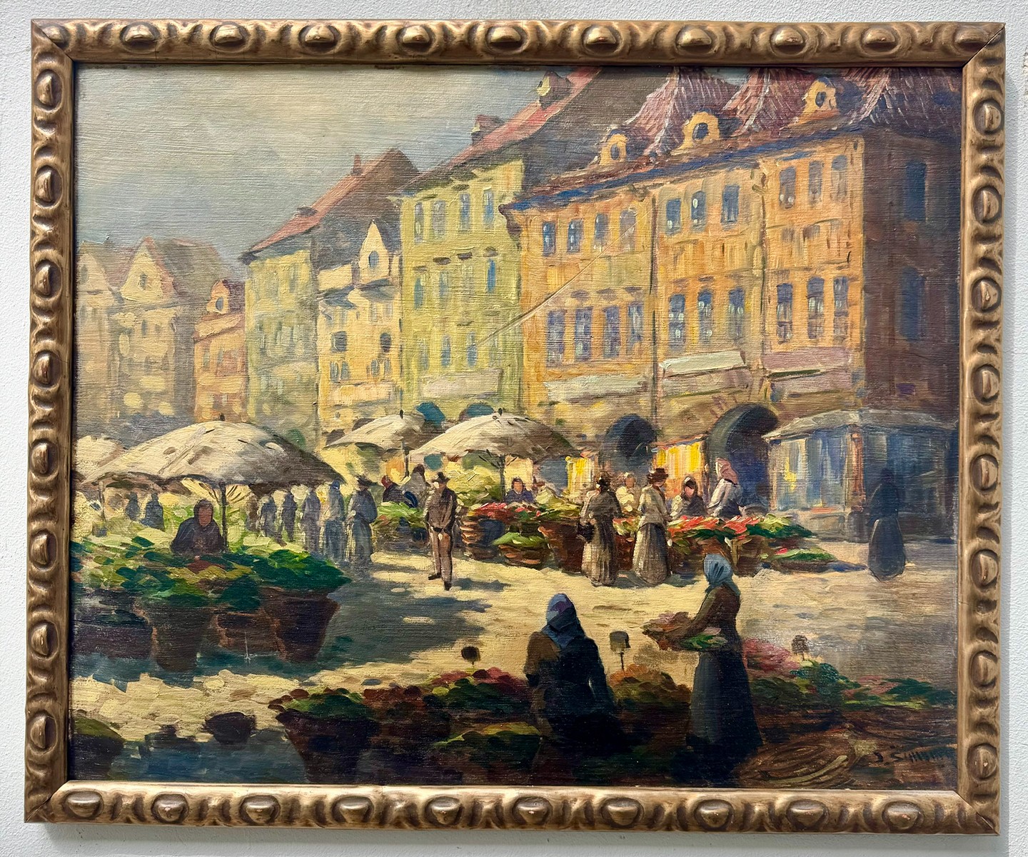 Jaroslav Šimůnek (1872 - 1939) - Květinový trh II.