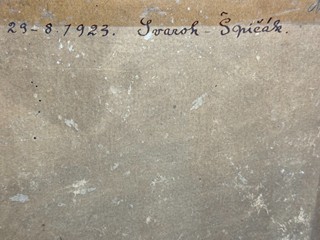 Jan Bedřich Minařík (1862 - 1937) - 1923