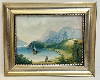 Josef Matěj Navrátil (1798 - 1865) - U jezera
