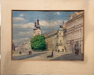 Jaroslav Blažek (1927 - 2019) - Hradec Králové - Velké náměstí