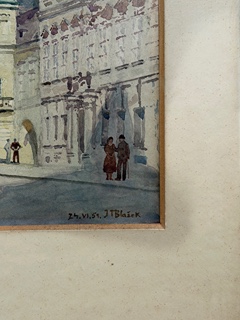 Jaroslav Blažek (1927 - 2019) - Hradec Králové - Velké náměstí