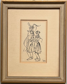 Bezděk František (1906 -1983) - Krojovaná dvojice