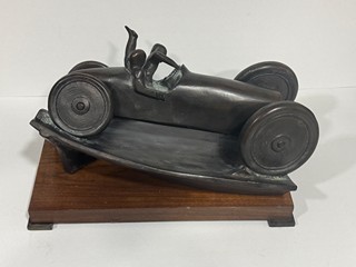 Otakar Švec (1892 - 1955) - Závodní auto Bugatka