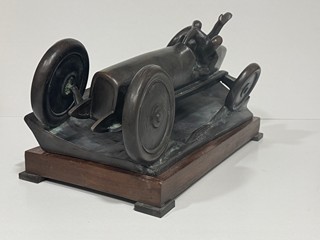 Otakar Švec (1892 - 1955) - Závodní auto Bugatka