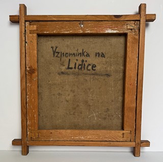 Květa Válová (1922 - 1998) - Vzpomínka na Lidice