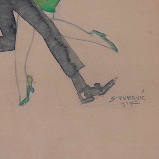 Svetislav Vukovič (1901 - 1978) - Tanečníci