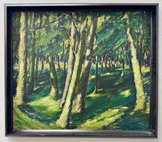 Otakar Marvánek (1884 - 1921) - Interiér lesa
