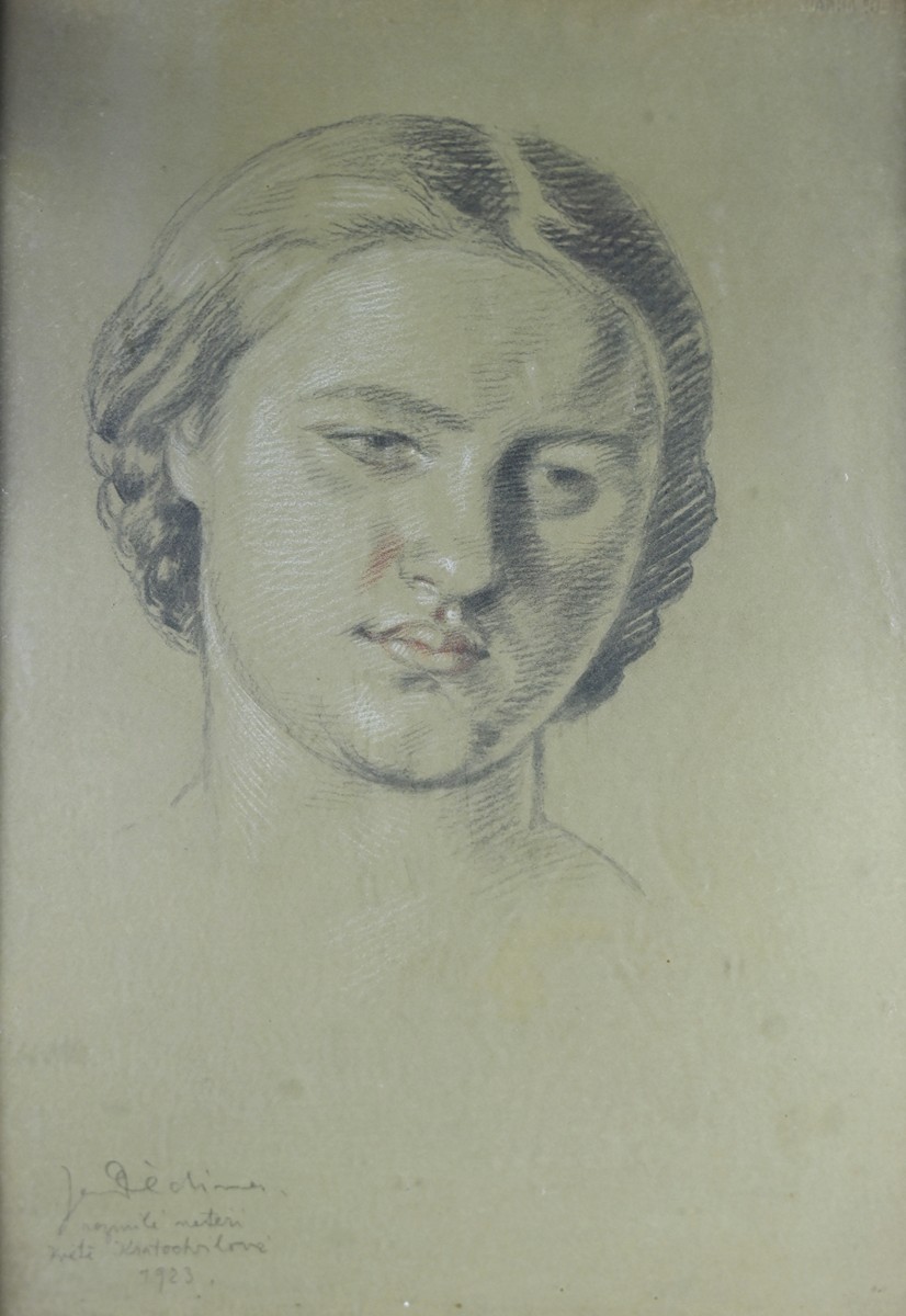 Jan Dědina (1870-1955) - Dívka