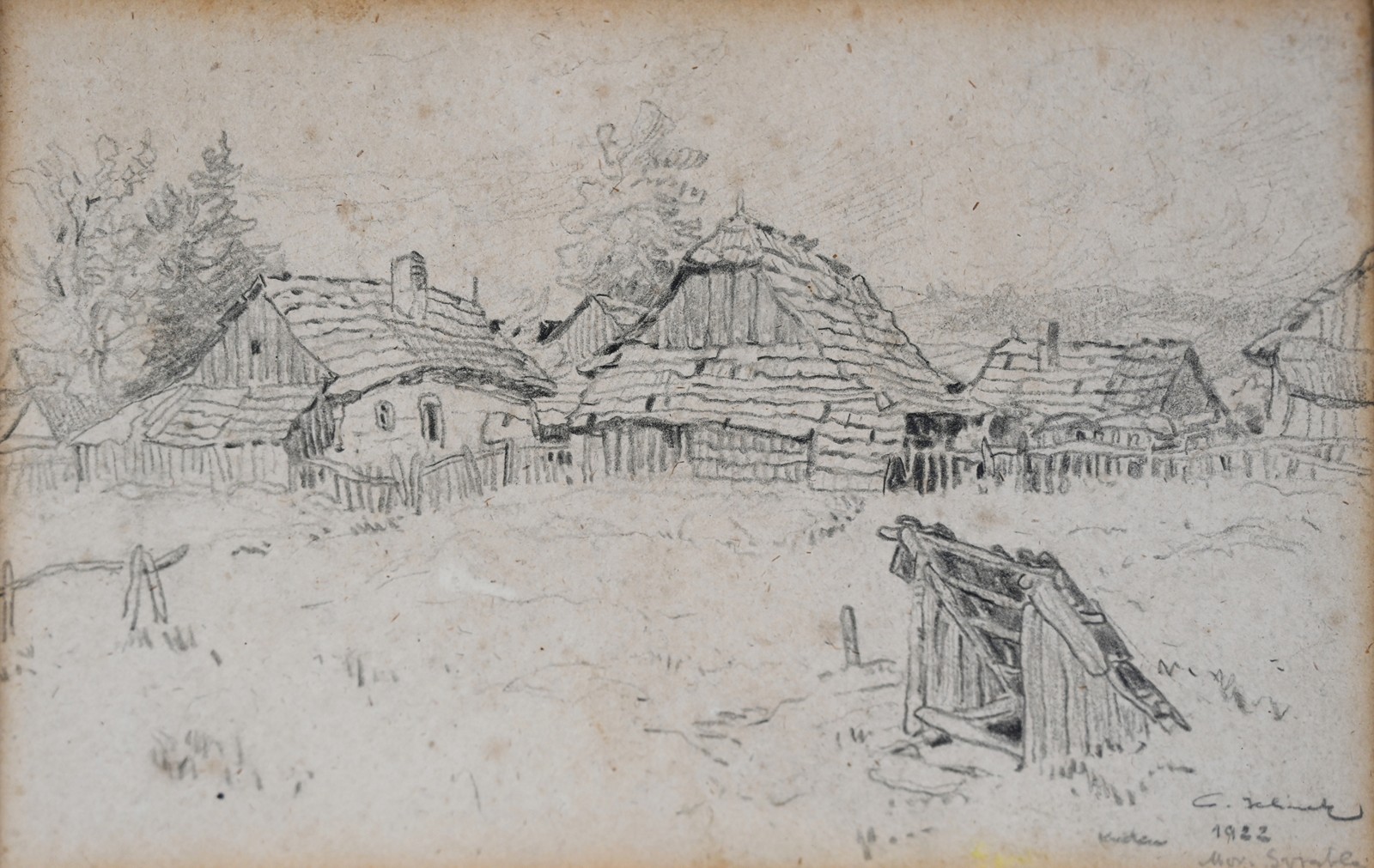 František Cína Jelínek (1882-1961) - Moravská Svratka