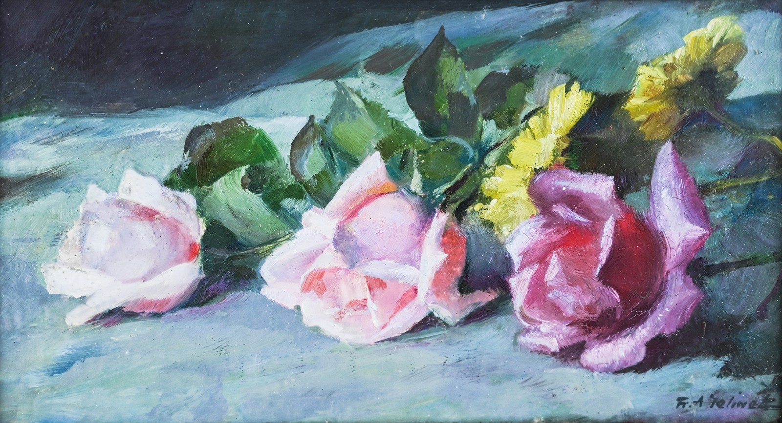 František Antonín Jelínek (1890-1977) - Růže