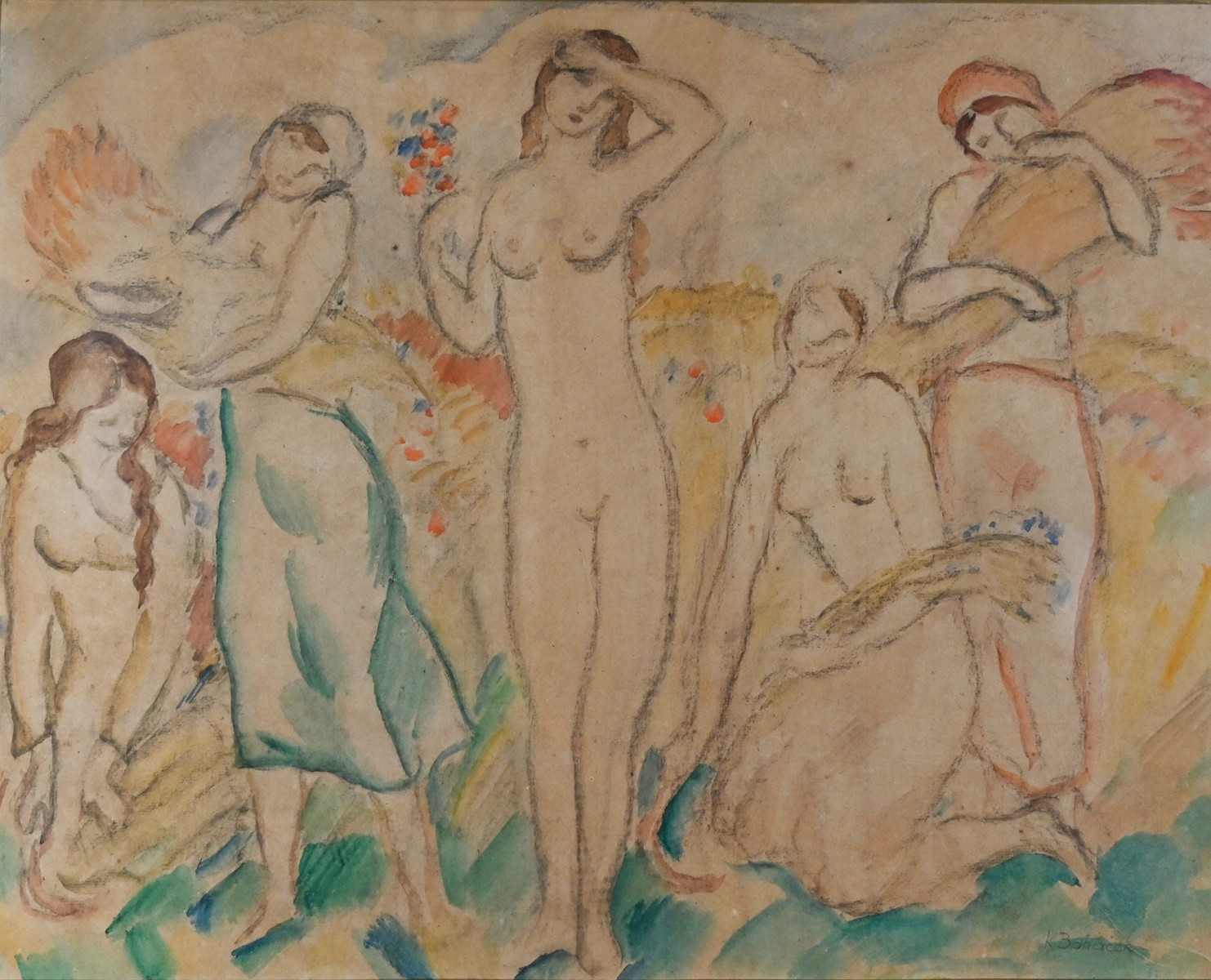 Karel Boháček (1886-1928) - Léto