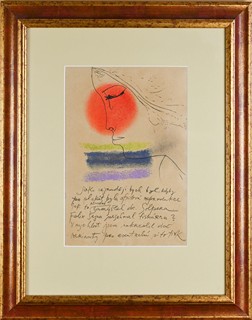 Ota Janeček (1919-1996) - Dívčí tvář