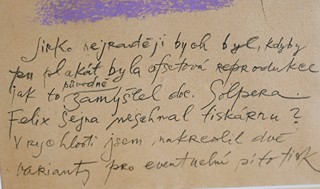 Ota Janeček (1919-1996) - Dívčí tvář