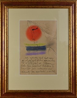 Ota Janeček (1919-1996) - Dívčí tvář