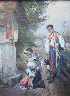 Bohumil Berghauer (1910 - 1972) - U kapličky
