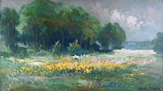 Karel Hodr (1910-2002) - Rozkvetlá louka