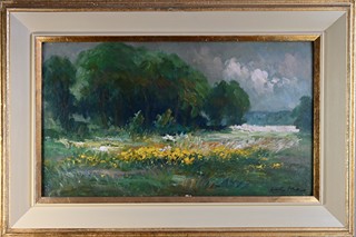 Karel Hodr (1910-2002) - Rozkvetlá louka