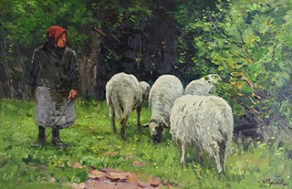 Vojtěch Hynek Popelka (1888-1961) - Na pastvě