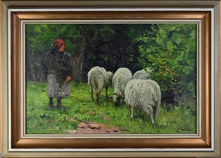 Vojtěch Hynek Popelka (1888-1961) - Na pastvě