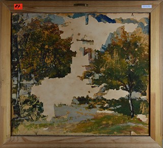Karel Wagner (1886-1963) - Zátiší s jablky a květinami