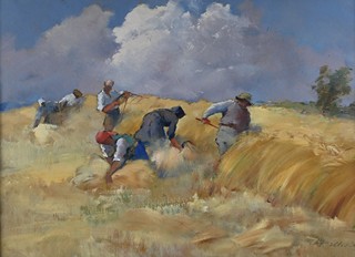 František Hladík (1887-1944) - Žně