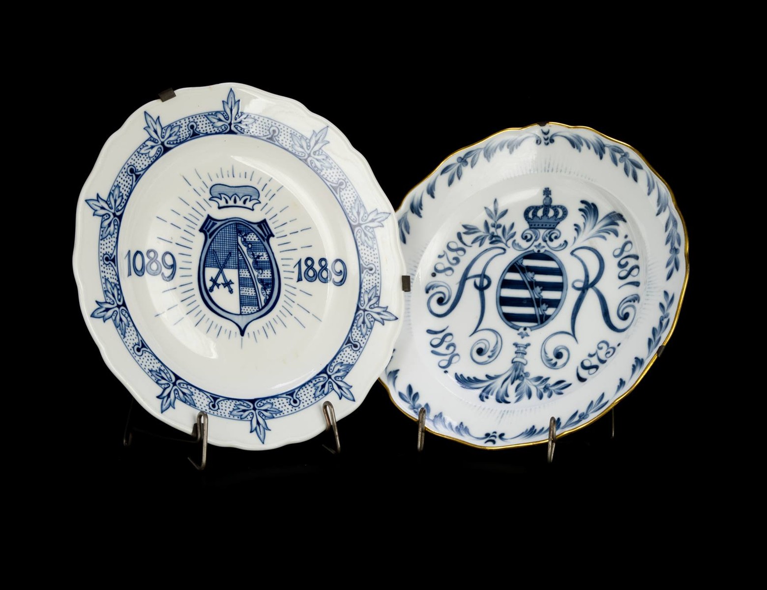 DVOJICE JUBILEJNÍCH TALÍŘŮ