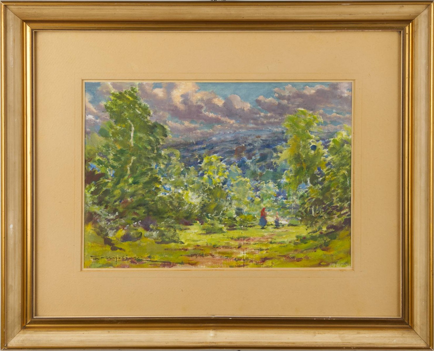 František Myslivec (1890-1965) - PARTIE Z DOLNÍ BEČVY