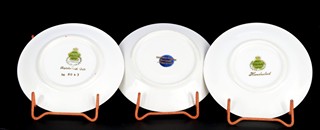 SOUBOR PĚTI PORCELÁNOVÝCH ŠÁLKŮ