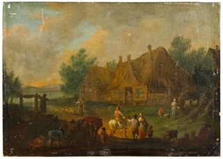 Franz de Paula Ferg (1689-1740) - ŽÁNROVÁ SCÉNA