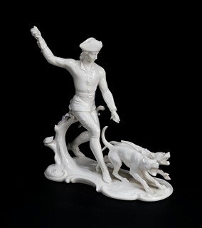 Theodor Kärner (1884-1966) - PIKÉR SE PSY ZE SKUPINY TZV. "ČERVENÉHO HONU" (ROTE JAGD)