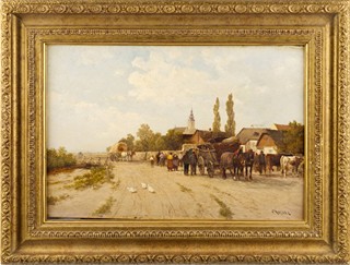 Carl Wagner (1796-1867) - PARTIE U PERCHTOLDSDORFU