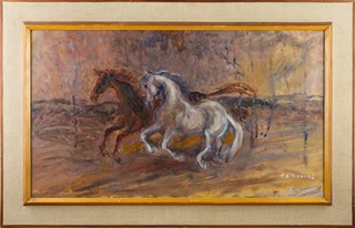 František Bílkovský (1909-1998) - DIVOCÍ KONĚ