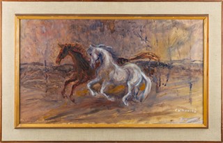 František Bílkovský (1909-1998) - DIVOCÍ KONĚ