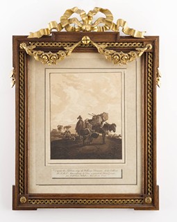 Wilhelm von Kobell (1766-1853) Nicolaes Pieterszoon Berchem (1620-1683) - DVOJICE GRAFIK V OZDOBNÝCH RÁMECH