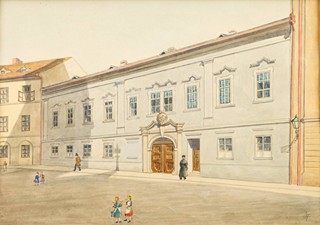 Carl Schütz (1745-1800) Johann Ziegler (1749-1812) - DVOJICE MĚSTSKÝCH VEDUT