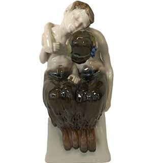 Rosenthal - Porcelánová soška - Spící fauni