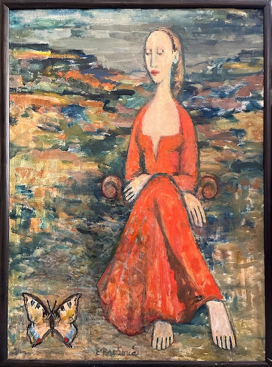 Brožová Eva - Dívka a motýl