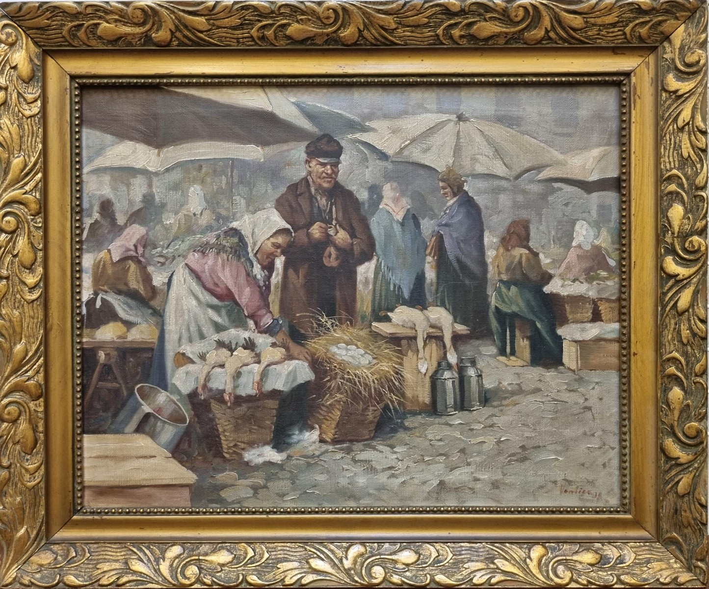 Vaníček Ludovít - Trhovci s husami