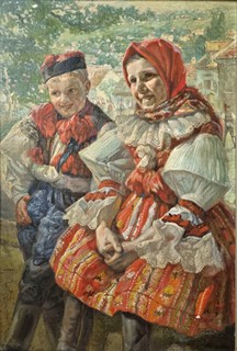 Otmar Otto - Děti v kroji