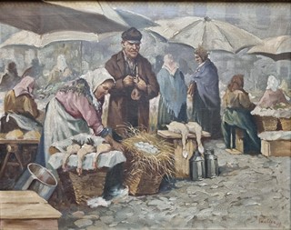 Vaníček Ludovít - Trhovci s husami