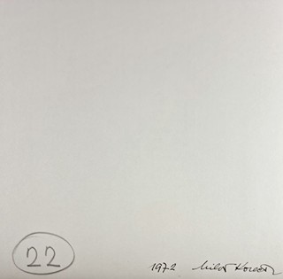 Koreček Miloš - Fotografie no. 2, rok 1972