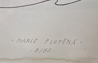Plotěná Marie - Harfistka