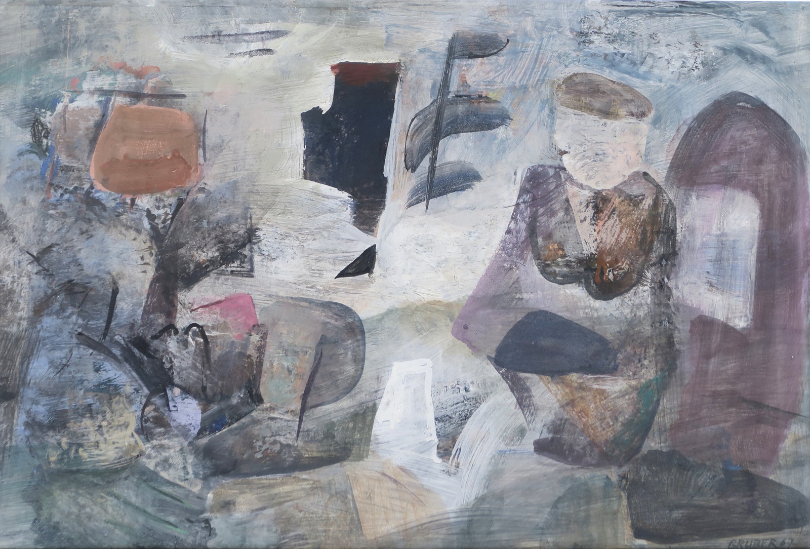 Ivan Gruber (1929 - 2015) - Abstrakce