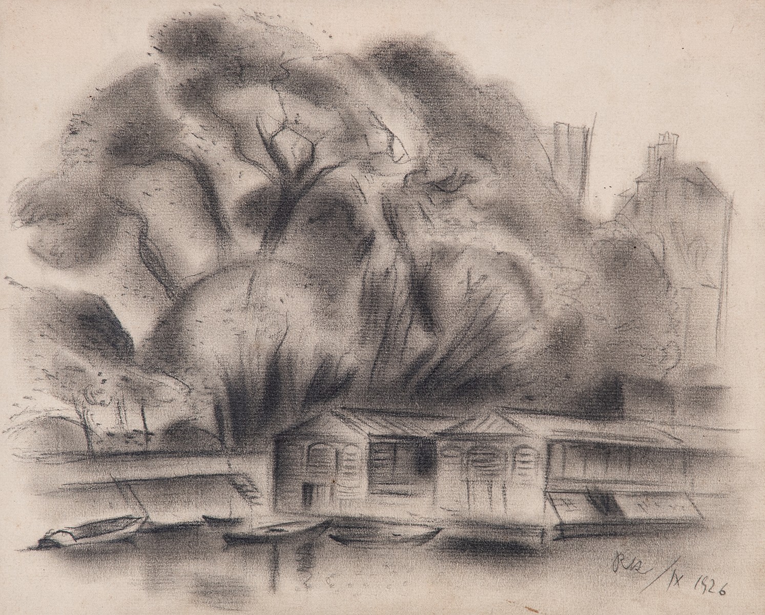 Rudolf Kremlička (1886 - 1932) - Doky