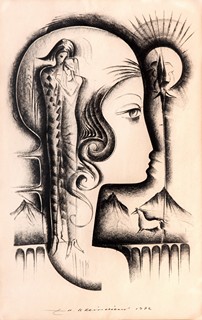 Zdeněk Kleindienst (1925 - 2012) -  Figurální kompozice
