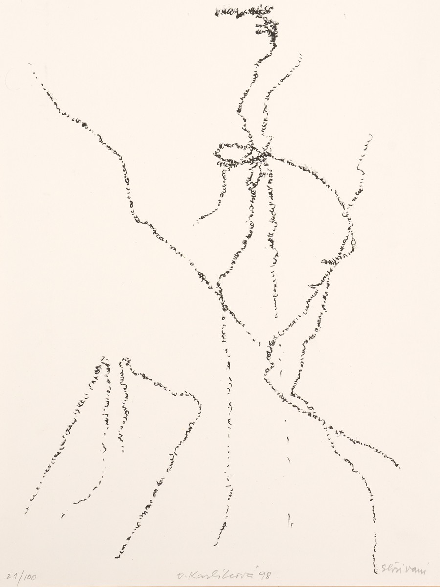 Olga Karlíková (1923-2004) - Skřivani