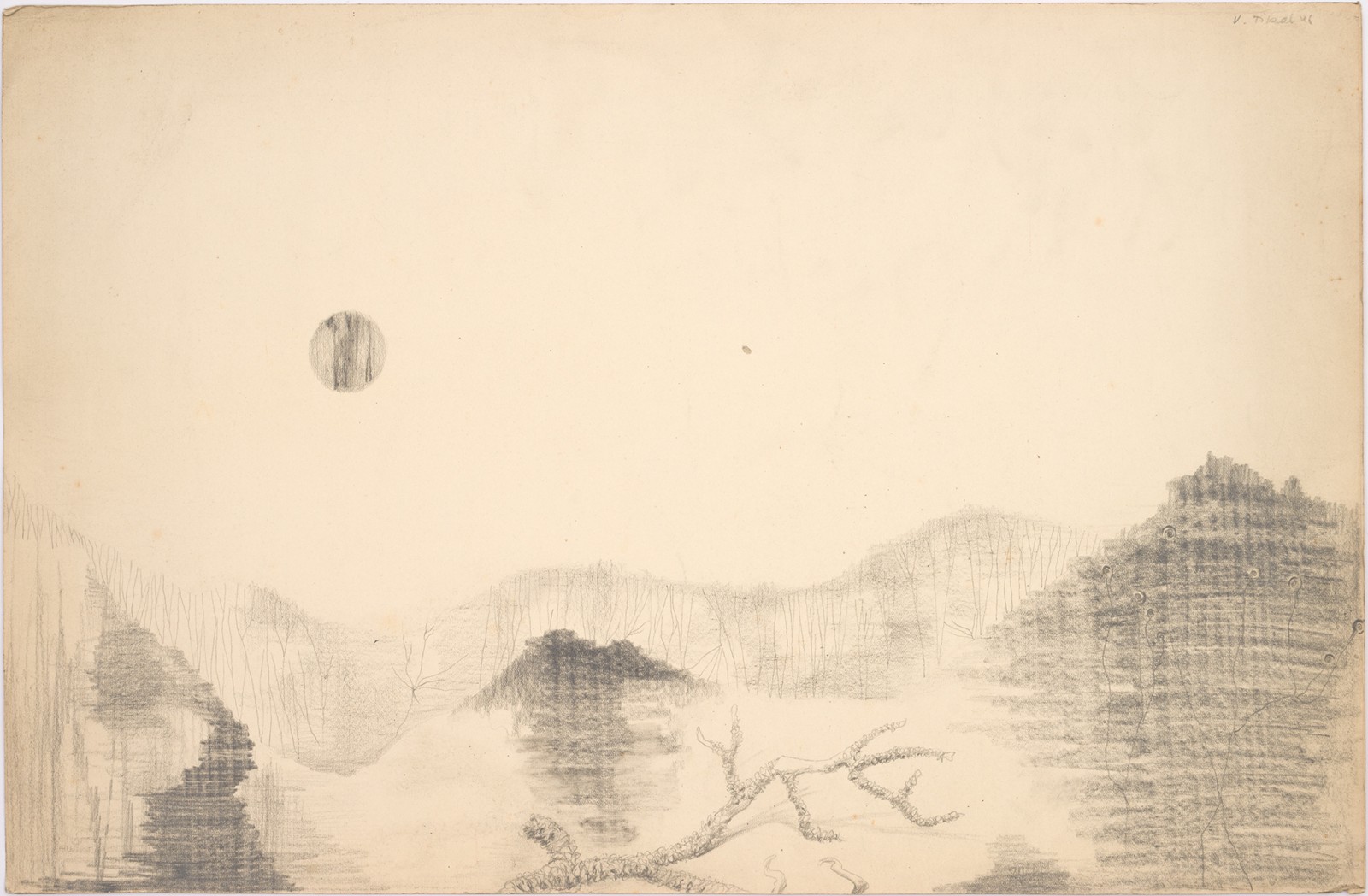 Václav Tikal (1906 - 1965) - Zima